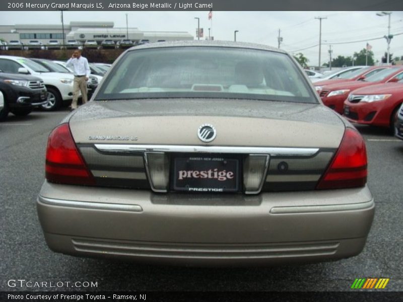 Arizona Beige Metallic / Light Camel 2006 Mercury Grand Marquis LS