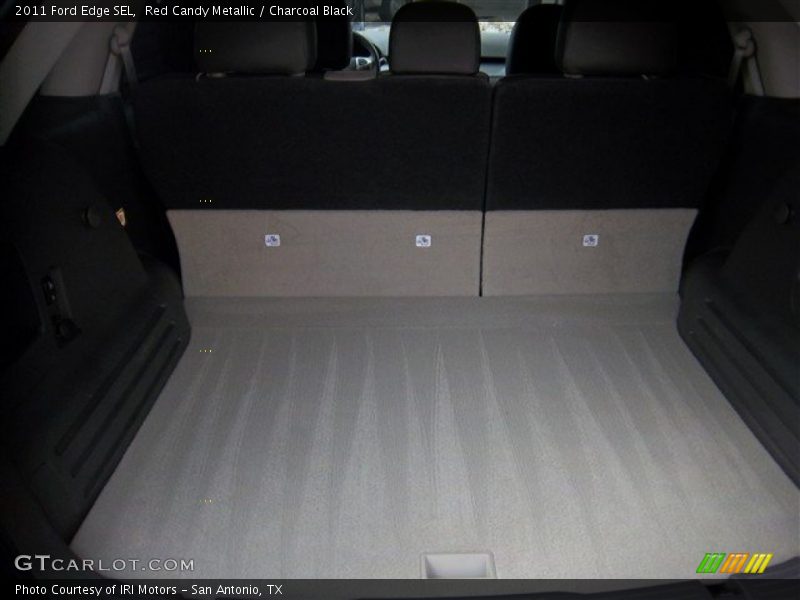 Red Candy Metallic / Charcoal Black 2011 Ford Edge SEL
