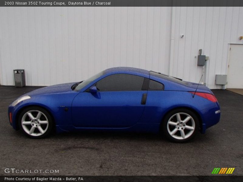 Daytona Blue / Charcoal 2003 Nissan 350Z Touring Coupe