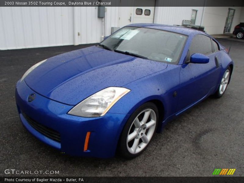Daytona Blue / Charcoal 2003 Nissan 350Z Touring Coupe