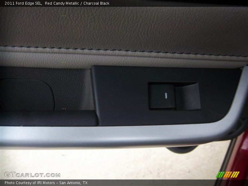 Red Candy Metallic / Charcoal Black 2011 Ford Edge SEL