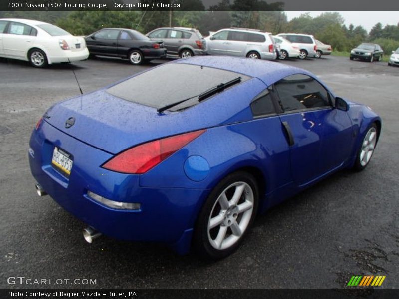 Daytona Blue / Charcoal 2003 Nissan 350Z Touring Coupe