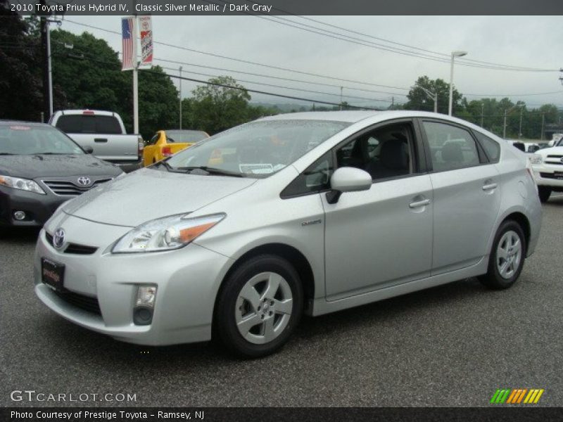 Classic Silver Metallic / Dark Gray 2010 Toyota Prius Hybrid IV