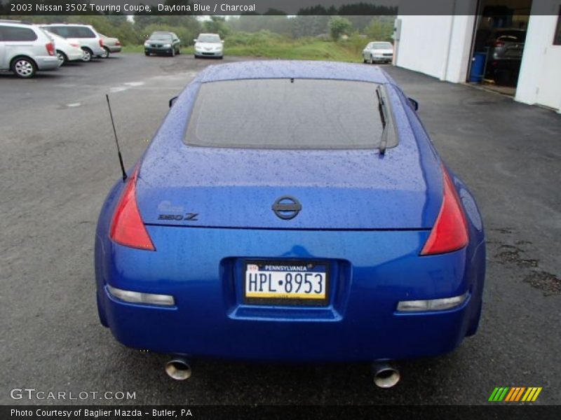 Daytona Blue / Charcoal 2003 Nissan 350Z Touring Coupe
