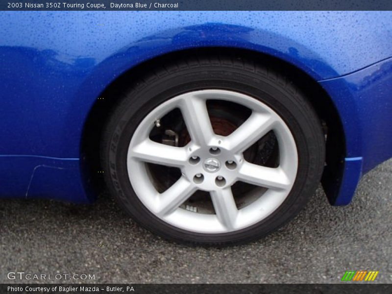 Daytona Blue / Charcoal 2003 Nissan 350Z Touring Coupe
