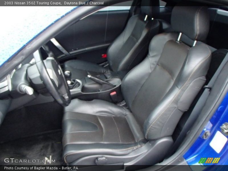  2003 350Z Touring Coupe Charcoal Interior
