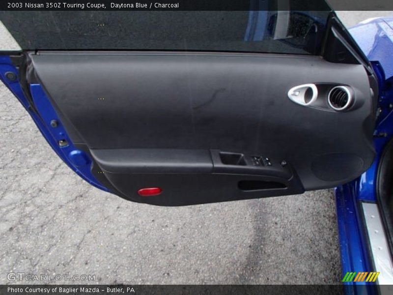 Daytona Blue / Charcoal 2003 Nissan 350Z Touring Coupe