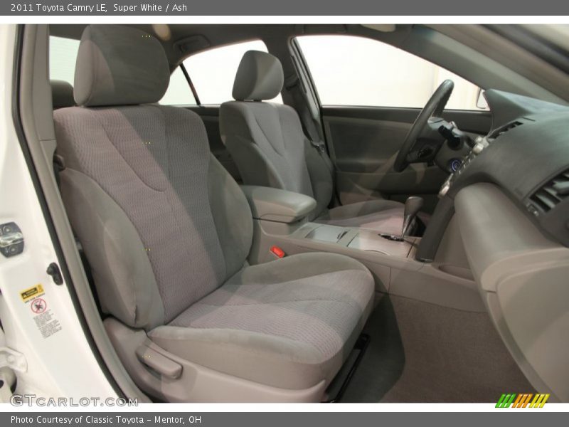 Super White / Ash 2011 Toyota Camry LE