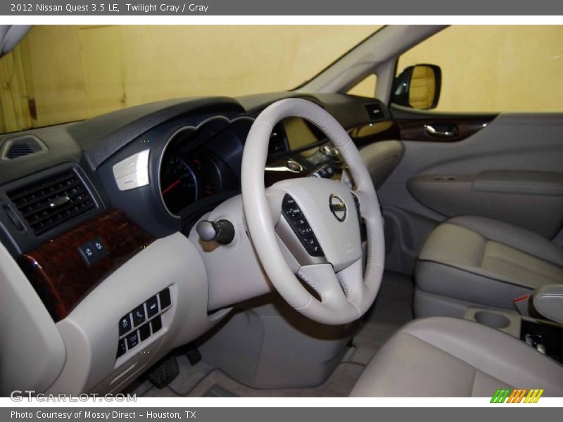 Twilight Gray / Gray 2012 Nissan Quest 3.5 LE