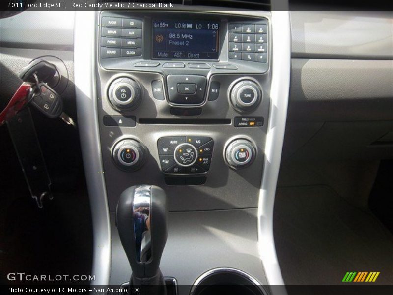 Red Candy Metallic / Charcoal Black 2011 Ford Edge SEL