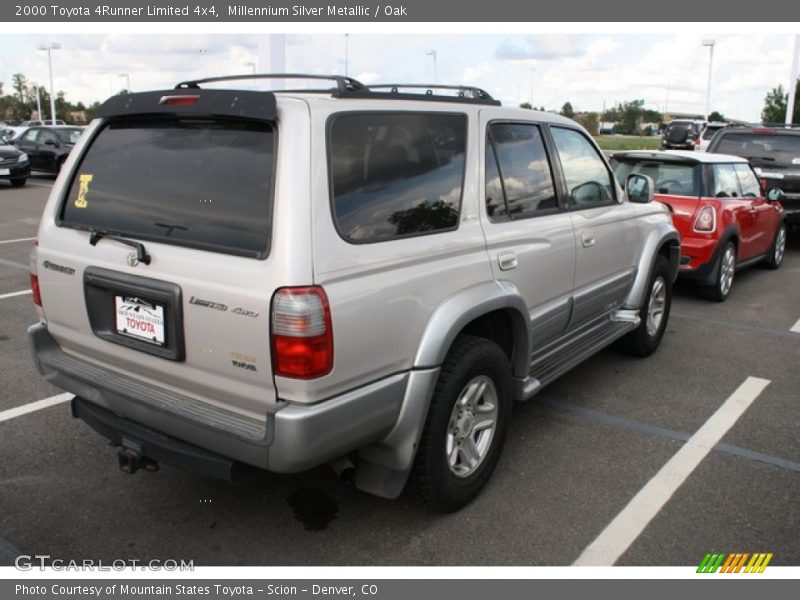 Millennium Silver Metallic / Oak 2000 Toyota 4Runner Limited 4x4
