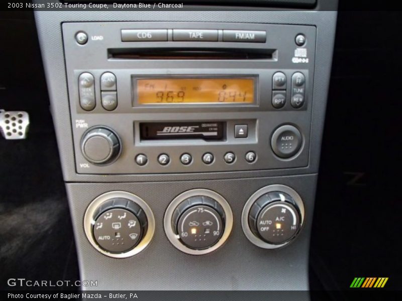 Controls of 2003 350Z Touring Coupe