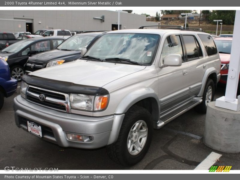 Millennium Silver Metallic / Oak 2000 Toyota 4Runner Limited 4x4