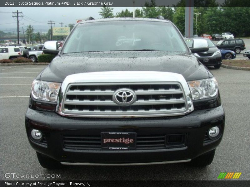 Black / Graphite Gray 2012 Toyota Sequoia Platinum 4WD