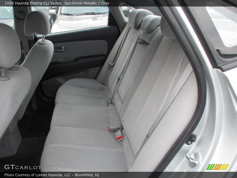 QuickSilver Metallic / Gray 2008 Hyundai Elantra GLS Sedan