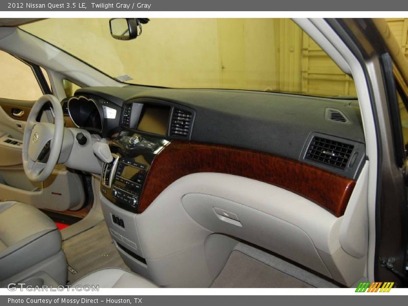 Twilight Gray / Gray 2012 Nissan Quest 3.5 LE