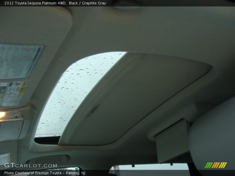 Black / Graphite Gray 2012 Toyota Sequoia Platinum 4WD