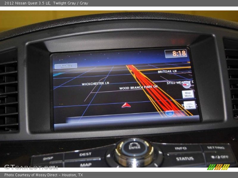 Twilight Gray / Gray 2012 Nissan Quest 3.5 LE