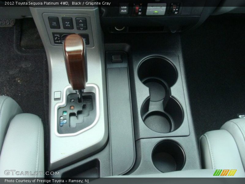 Black / Graphite Gray 2012 Toyota Sequoia Platinum 4WD