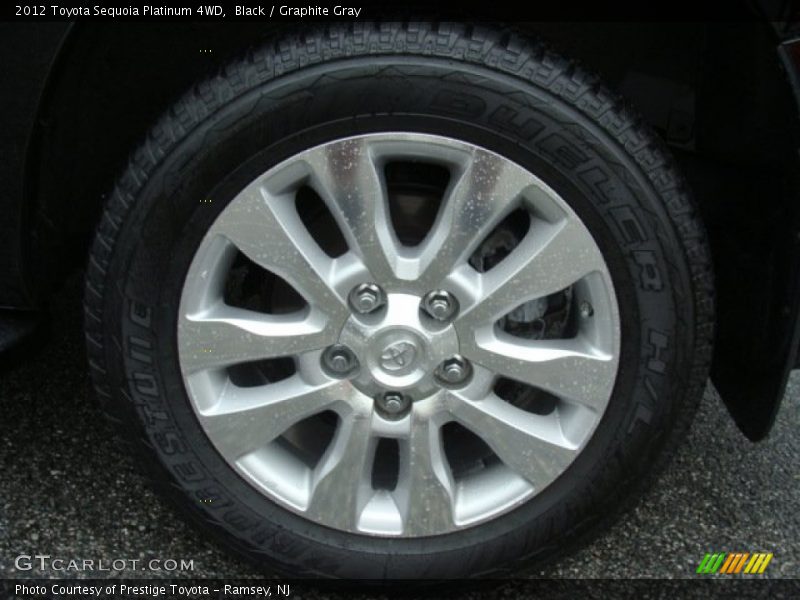 Black / Graphite Gray 2012 Toyota Sequoia Platinum 4WD