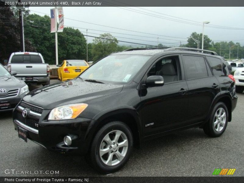 Black / Ash Gray 2010 Toyota RAV4 Limited V6 4WD