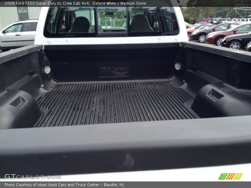 Oxford White / Medium Stone 2008 Ford F350 Super Duty XL Crew Cab 4x4