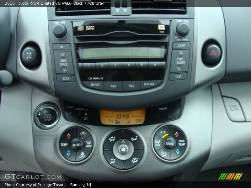 Black / Ash Gray 2010 Toyota RAV4 Limited V6 4WD