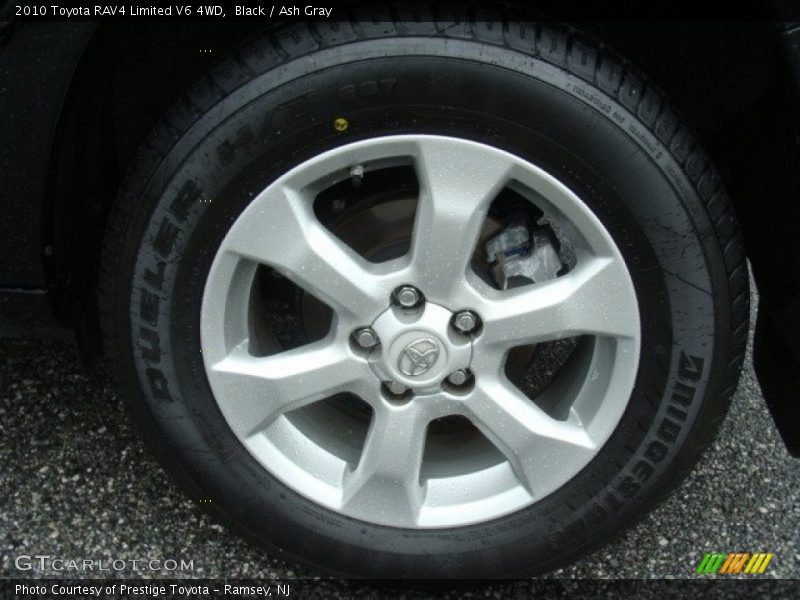 Black / Ash Gray 2010 Toyota RAV4 Limited V6 4WD