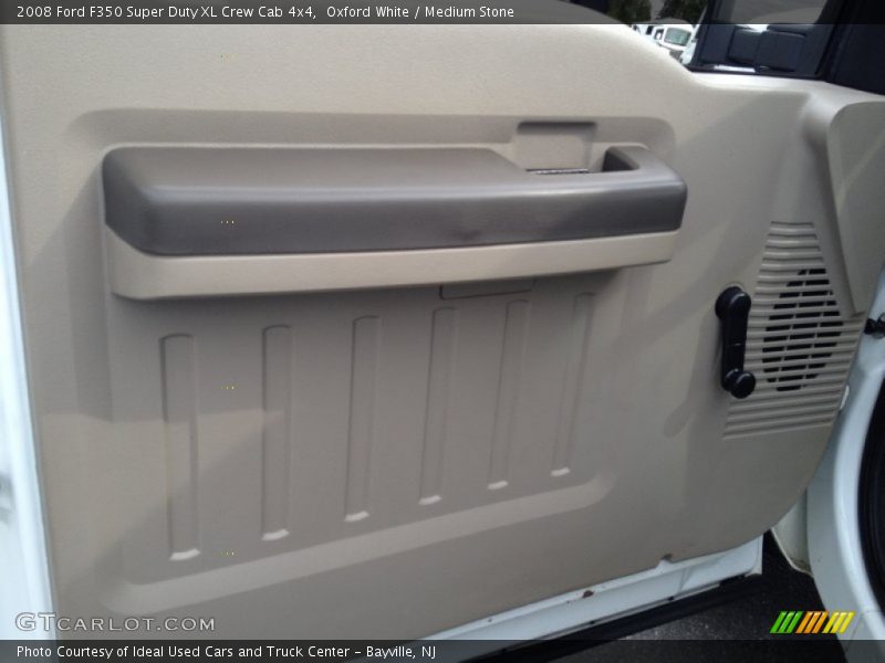 Oxford White / Medium Stone 2008 Ford F350 Super Duty XL Crew Cab 4x4