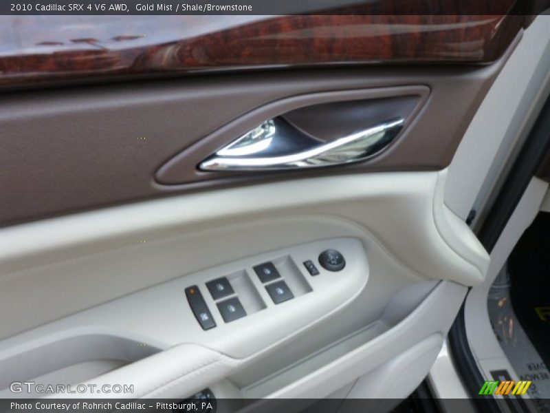 Gold Mist / Shale/Brownstone 2010 Cadillac SRX 4 V6 AWD