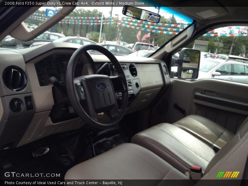 Medium Stone Interior - 2008 F350 Super Duty XL Crew Cab 4x4 