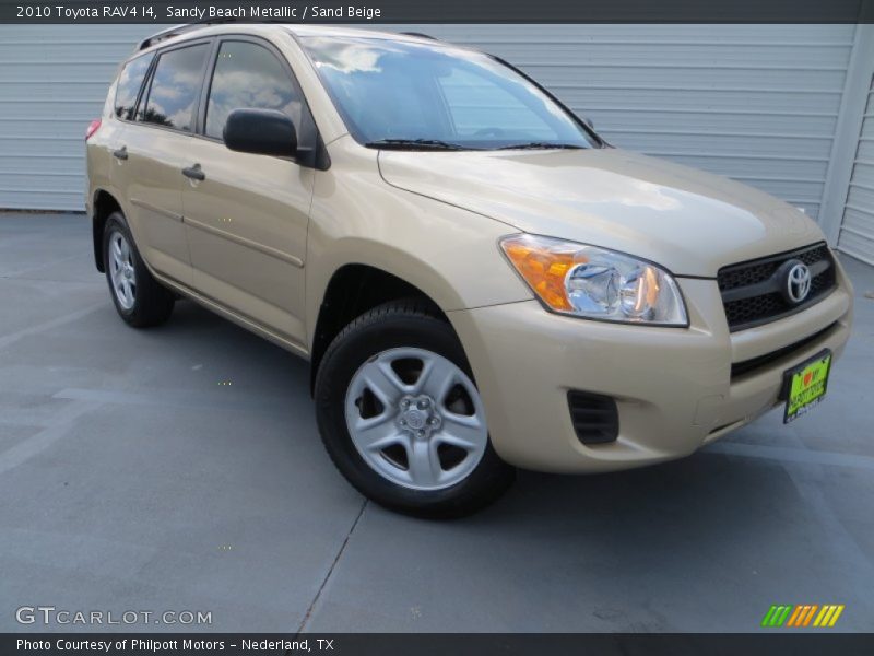 Sandy Beach Metallic / Sand Beige 2010 Toyota RAV4 I4