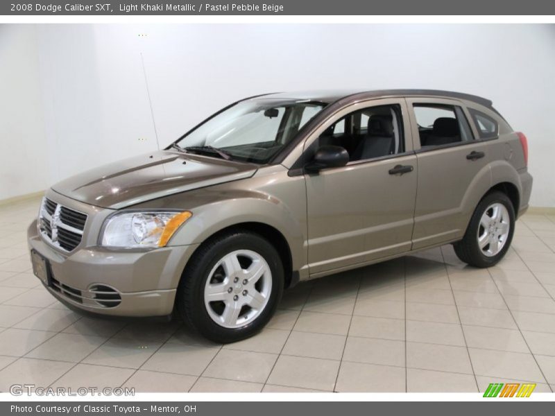 Light Khaki Metallic / Pastel Pebble Beige 2008 Dodge Caliber SXT