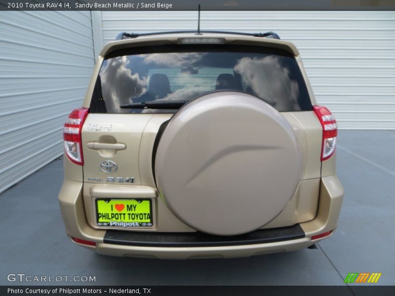 Sandy Beach Metallic / Sand Beige 2010 Toyota RAV4 I4