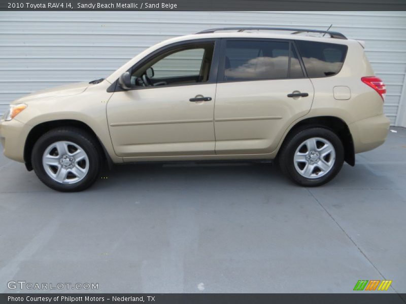 Sandy Beach Metallic / Sand Beige 2010 Toyota RAV4 I4