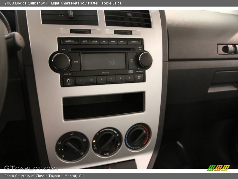 Light Khaki Metallic / Pastel Pebble Beige 2008 Dodge Caliber SXT
