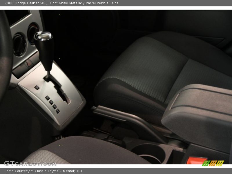 Light Khaki Metallic / Pastel Pebble Beige 2008 Dodge Caliber SXT