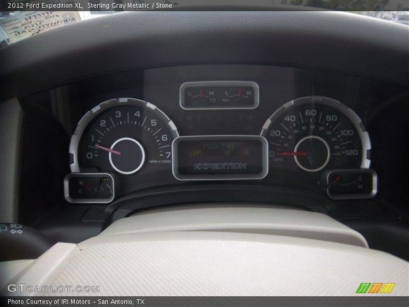 Sterling Gray Metallic / Stone 2012 Ford Expedition XL