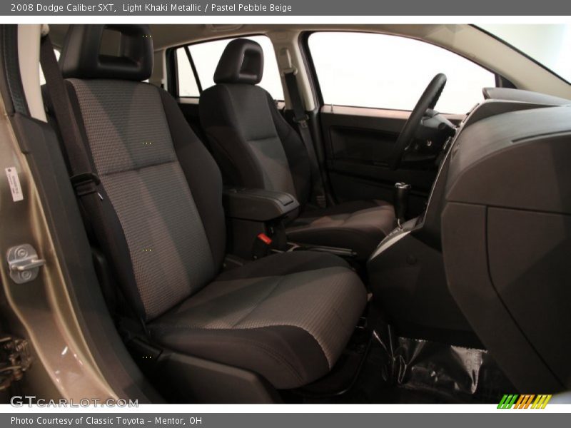 Light Khaki Metallic / Pastel Pebble Beige 2008 Dodge Caliber SXT