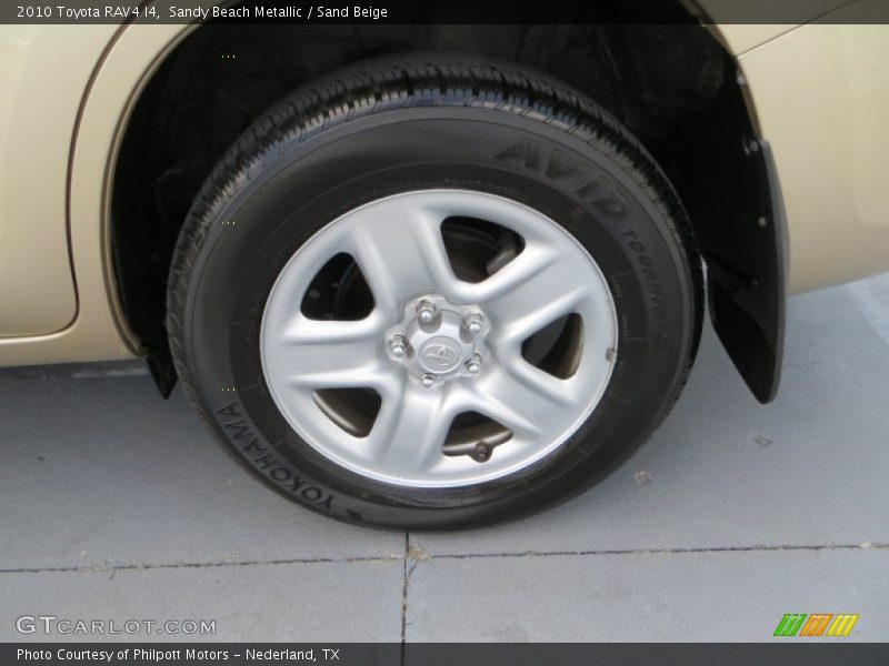 Sandy Beach Metallic / Sand Beige 2010 Toyota RAV4 I4