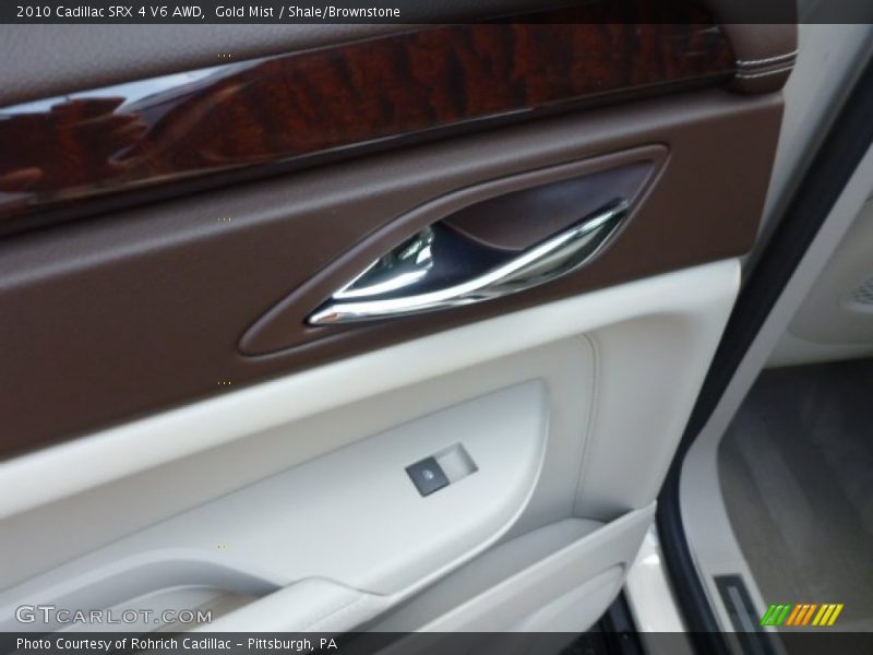 Gold Mist / Shale/Brownstone 2010 Cadillac SRX 4 V6 AWD