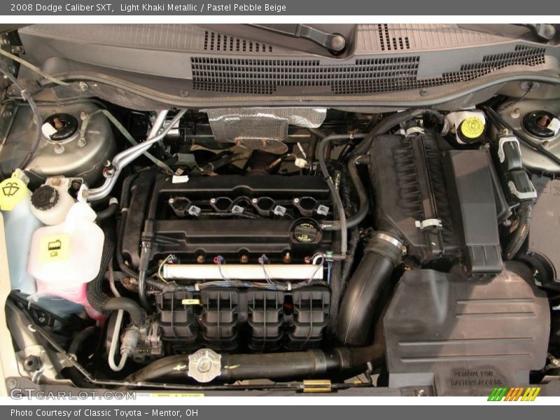 Light Khaki Metallic / Pastel Pebble Beige 2008 Dodge Caliber SXT