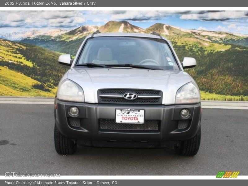 Sahara Silver / Gray 2005 Hyundai Tucson LX V6