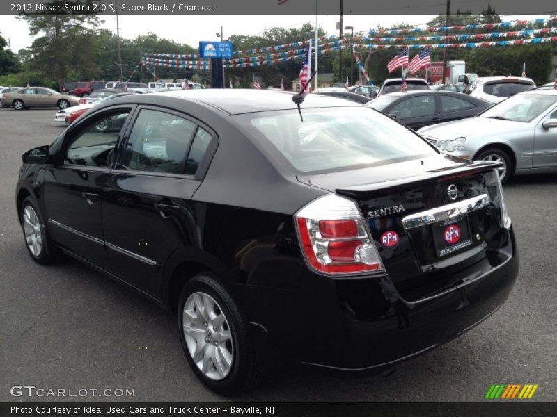 Super Black / Charcoal 2012 Nissan Sentra 2.0 S