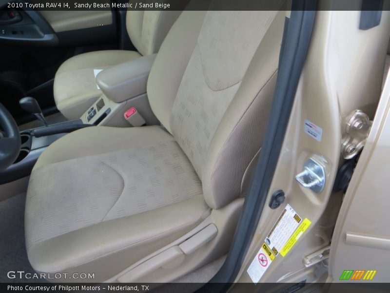Sandy Beach Metallic / Sand Beige 2010 Toyota RAV4 I4