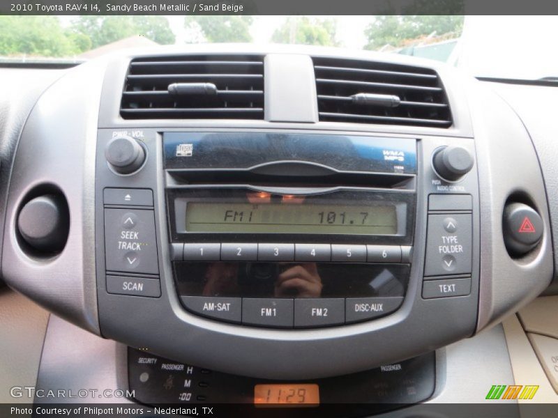Sandy Beach Metallic / Sand Beige 2010 Toyota RAV4 I4