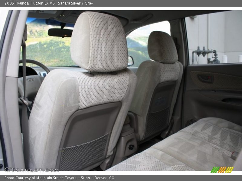 Sahara Silver / Gray 2005 Hyundai Tucson LX V6