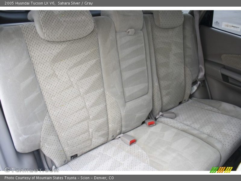 Sahara Silver / Gray 2005 Hyundai Tucson LX V6