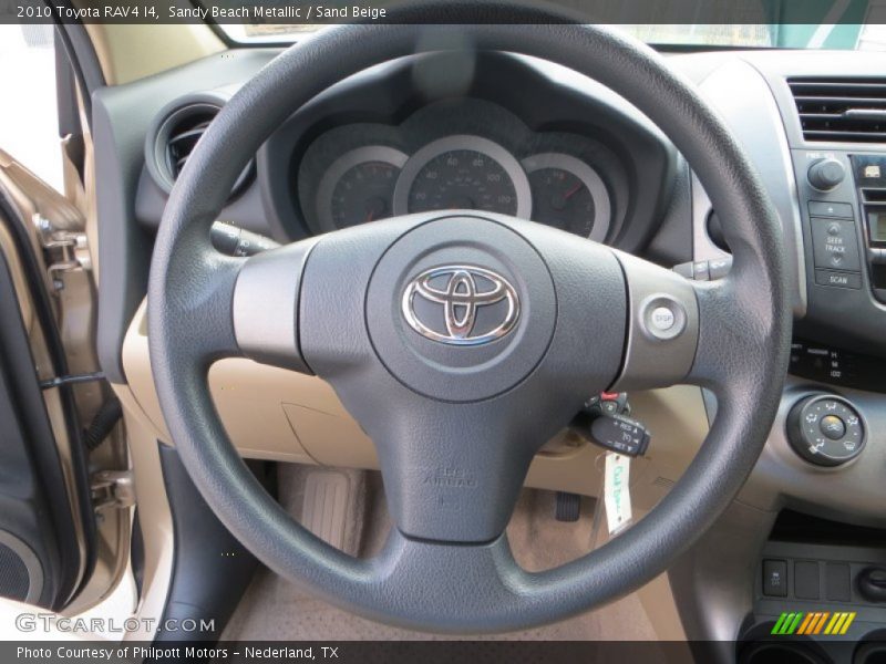 Sandy Beach Metallic / Sand Beige 2010 Toyota RAV4 I4