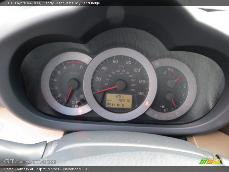 Sandy Beach Metallic / Sand Beige 2010 Toyota RAV4 I4